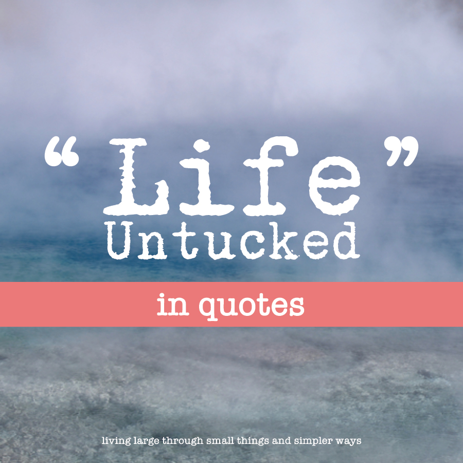 LifeUntucked in Quotes cover image